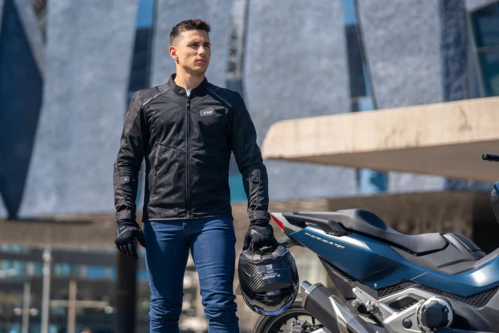 LS2 Riding Jacket Breeze Black