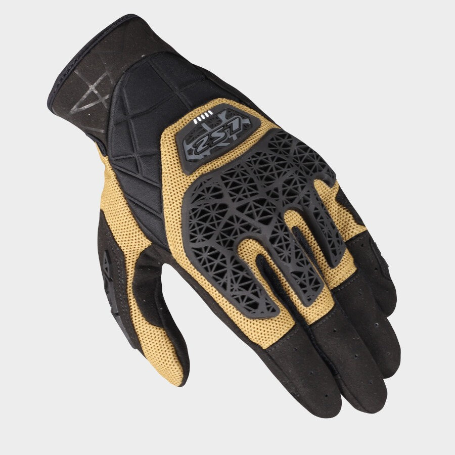 LS2 All Terrain II Riding Gloves in Brown Color, Most comfortable CE Certified Mesh Gloves, Best Riding Gloves for Bikes in India, LS2 Gloves for Bike Riders for Indian Bikes and Indian Roads travelling for road trips, long touring and adventure tours