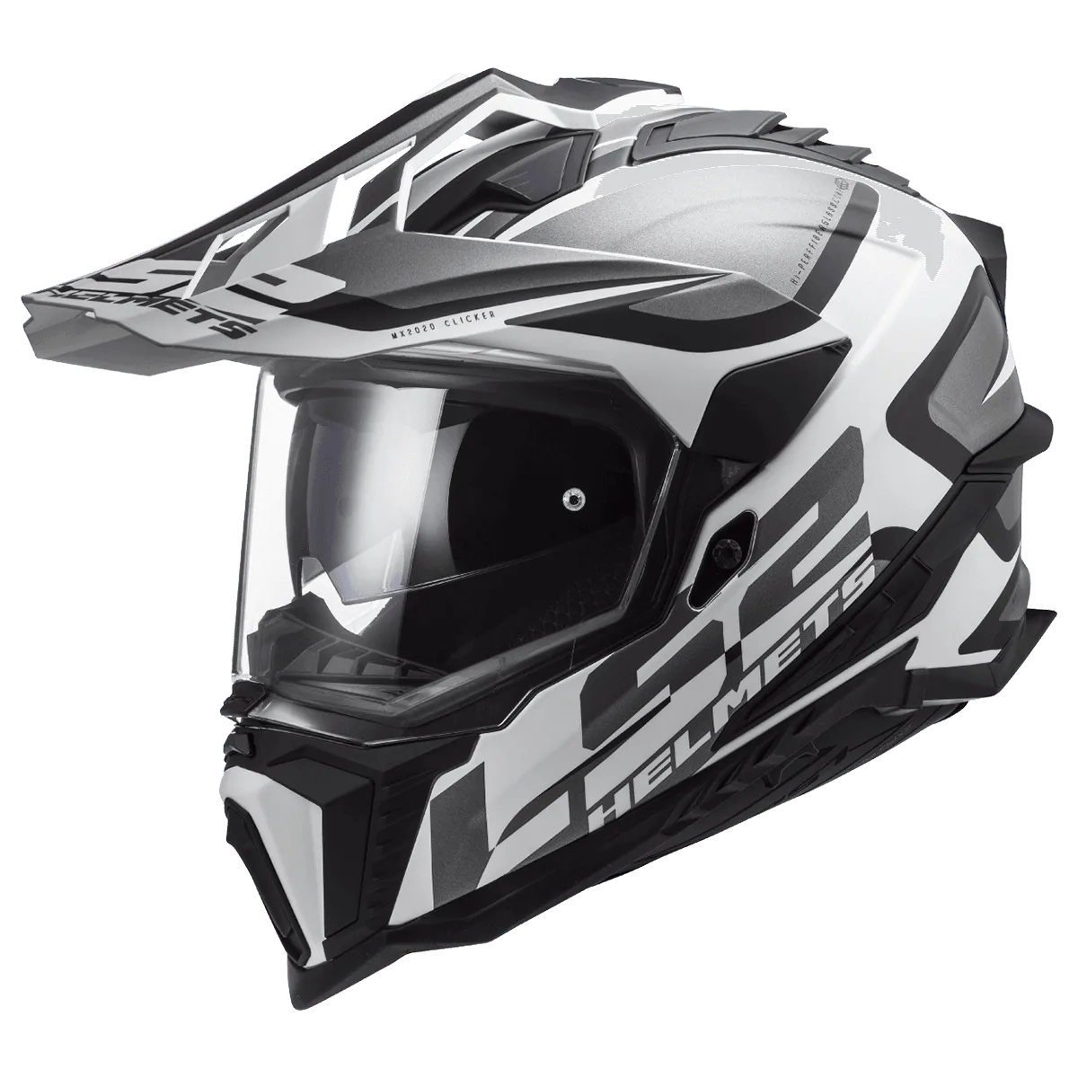 Ls2 Mx701 Explorer Alter Matt Black White Dual Sports Helmet, best black white hemet in India for motorcyle bike