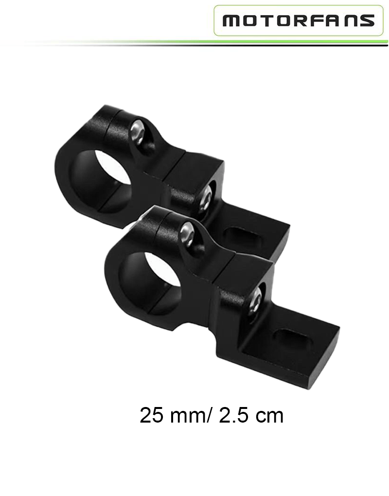 Motorfans Premium Clamps for Auxiliary Light Mounting
