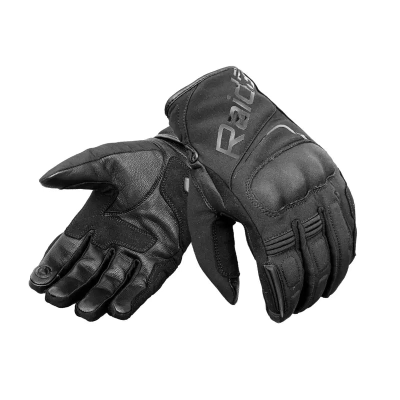 Raida Aqdry Waterproof Riding Gloves Black Color – All-Weather Comfort, Smart Touch & Lightweight Rain Protection, Best riding gloves in India, Bike Gloves for rainy season, waterproof gloves for bike riding, road trips, long touring