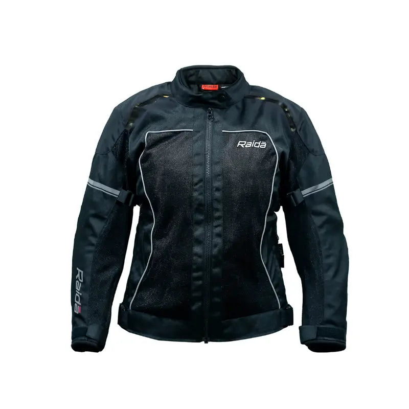 Raida Empress Womens Riding Jacket in Black Color – Bike Jacket for female riders with Ce Level 2 Armored Protection, Womens Bike Jacket is Tailored Fit For Female Riders, Best womens riding jacket for long touring, road trips and long bike rides