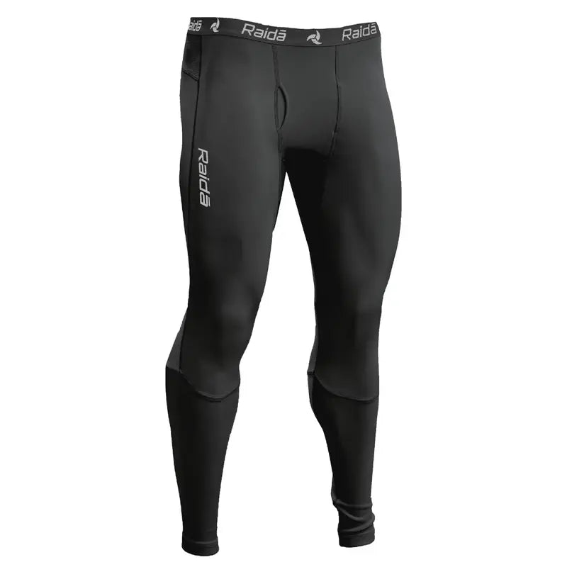Raida High Performance Base Layer Lower Innerwear in Black Color – Breathable, Anti-Odor Compression Wear For Riders & Athletes, Best inner Wear for riders, Lower base layer for bike riders in India, Best Performance Layers for Inner base layer for long touring, bike riding, road trips,