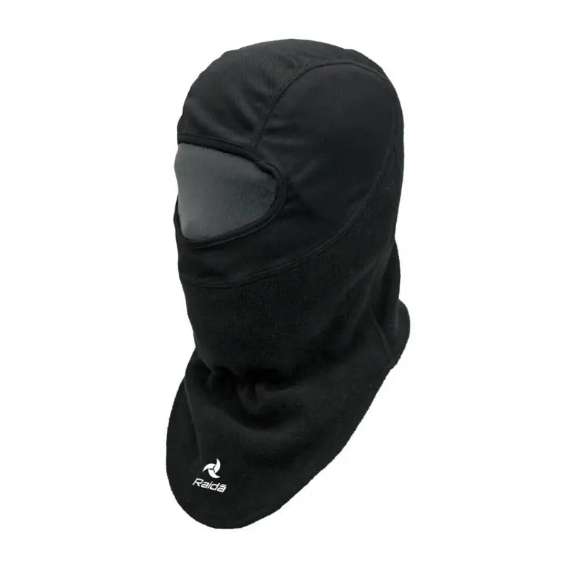 Raida Touring Balaclava in Black Color – Windproof Fleece & Dry-Fit Headgear For Winter Motorcycle Rides, Best Balaclava in India, full face mask for bike riders, face bandana for indian bike riders