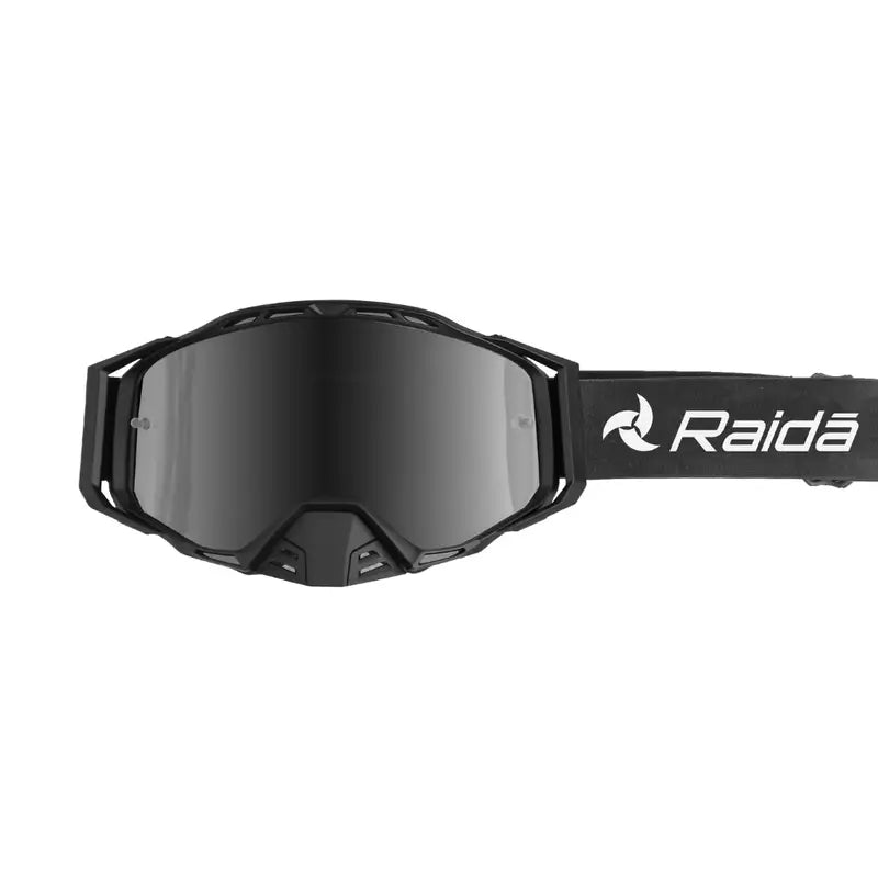 Raida Trailcraft Eyewear Anti-Fog Goggle with silver visor – Ce Certified Uv400 Goggles With Otg Fit For Off-Road Riders, Best Goggles for Bike Riders, Best Anti Fog Goggles in India, Goggles for Long touring, road trips, long tours, Riding Goggles for indian bikes