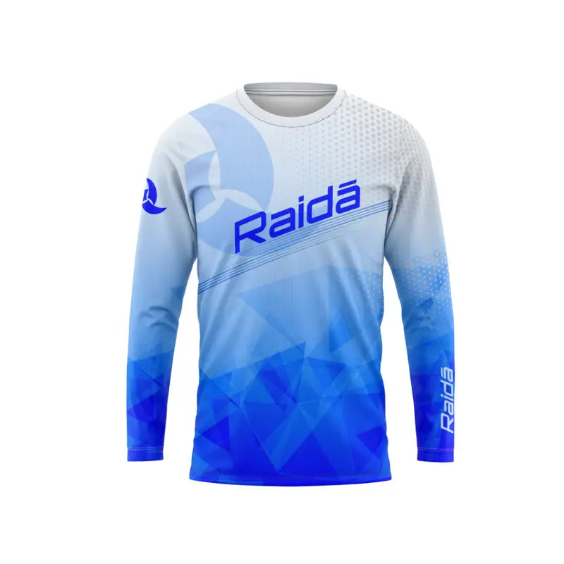 Raida Trailcraft Mx Jersey Blue Color – Lightweight, Breathable & Race-Ready Motocross Gear, Best Jersey for Bike Riders, Jersey for Road trips, long touring. MX Jersey for Bike Racing