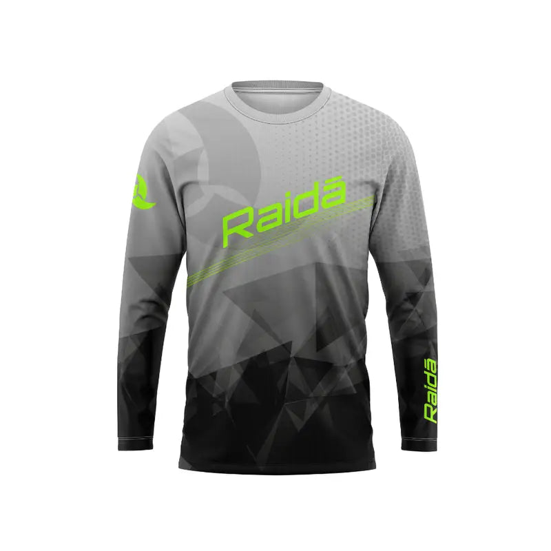 Raida Trailcraft Mx Jersey Green Color – Lightweight, Breathable & Race-Ready Motocross Gear, Best Jersey for Bike Riders, Jersey for Road trips, long touring. MX Jersey for Bike Racing
