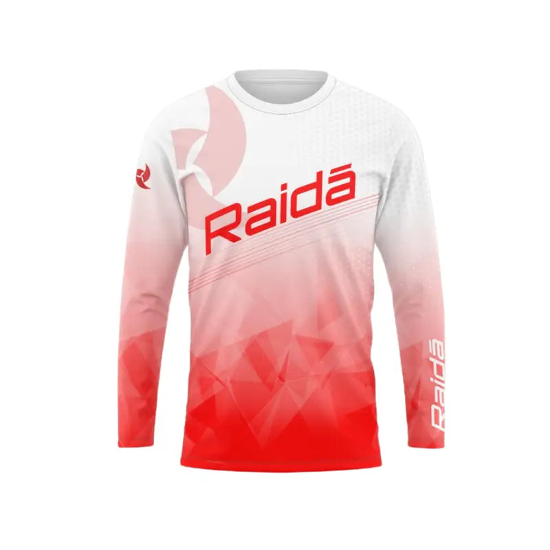 Raida Trailcraft Mx Jersey Red Color – Lightweight, Breathable & Race-Ready Motocross Gear, Best Jersey for Bike Riders, Jersey for Road trips, long touring. MX Jersey for Bike Racing