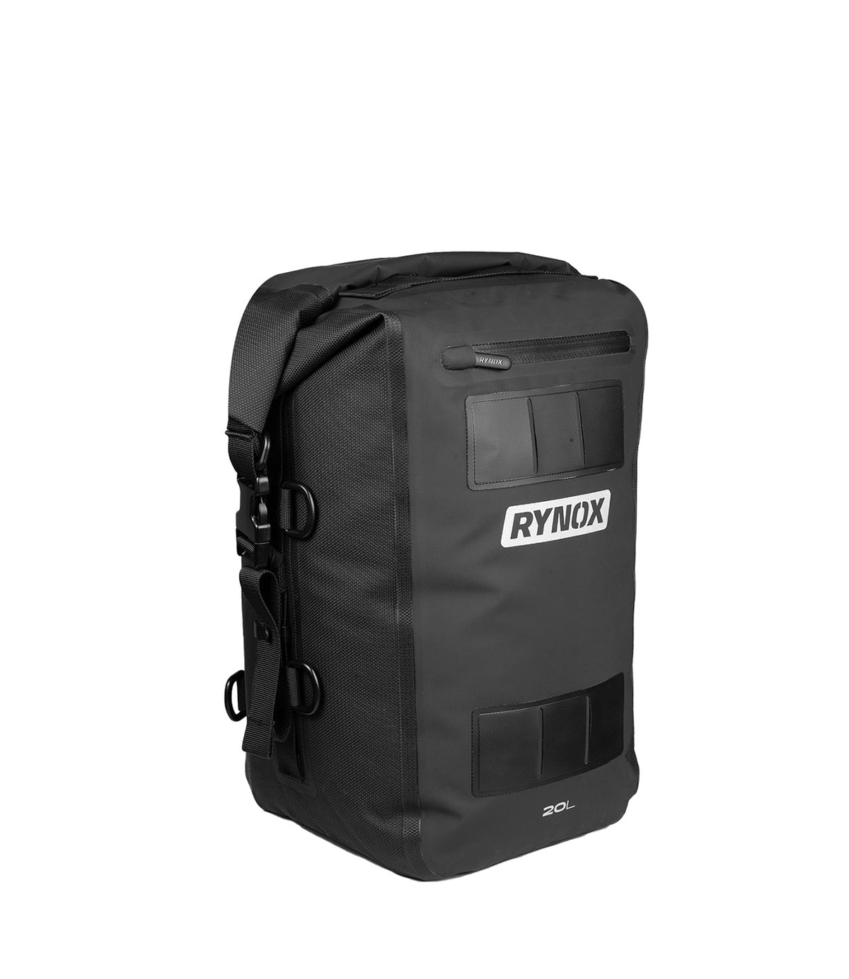 Rynox Luggage Stacker Stormproof Universal Motorcycle Tail Bag -  Waterproof Touring, Cargo & Sling Bag, Best Luggage Stacker for Bikes, Best Tail Bag for Bike RIders for Roadtrips, Long touring. This Dry Bag is Waterproof widely used for all Indian Bikes.