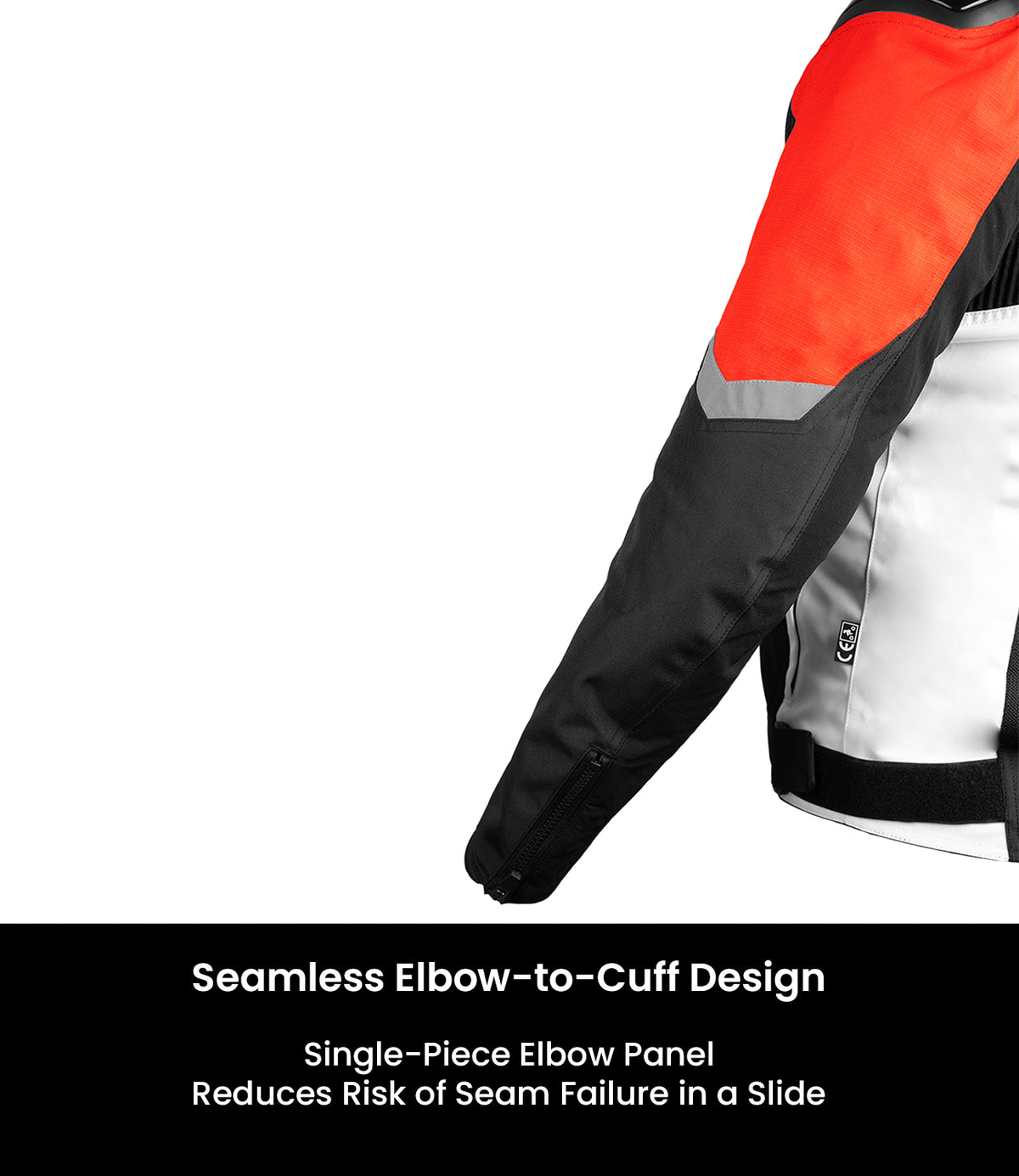 Rynox DELTA GT Sports Riding Jacket in Red Black Color | CE Level 2 Protection, Moto Sport Touring & Summer Mesh Ventilation, Best Riding Gear in India, Best Riding Jackets for Bike riders made for Indian Roads. Motorcycle Jackets for Long touring and road trips