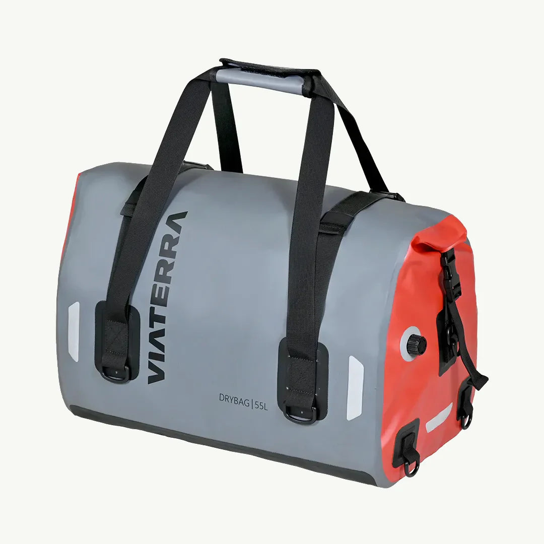 ViaTerra DryBag 55L - 100% Waterproof Motorcycle Tailbag (Universal)