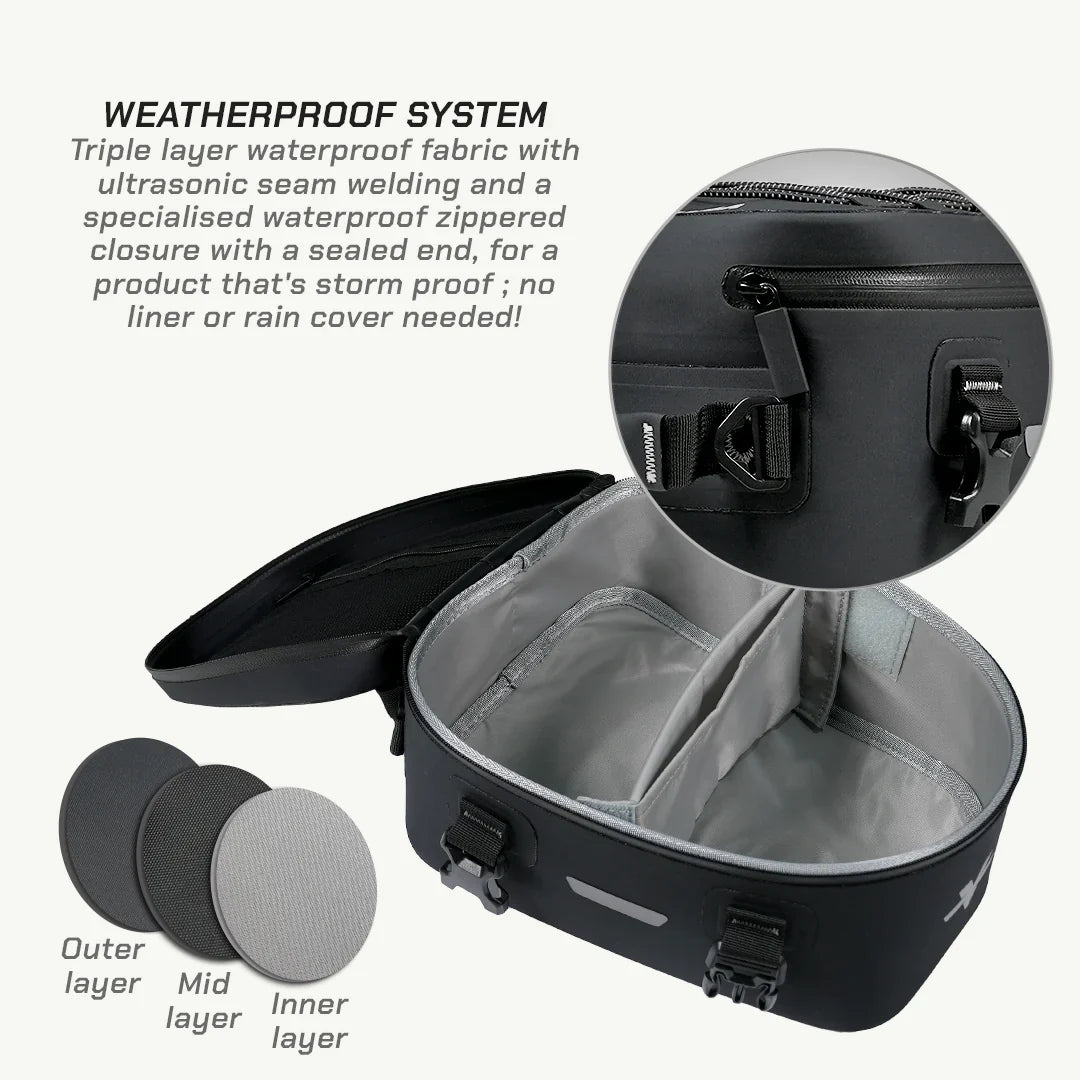 VIATERRA 100% Waterproof Tail/Seat Bag 6L (Universal)