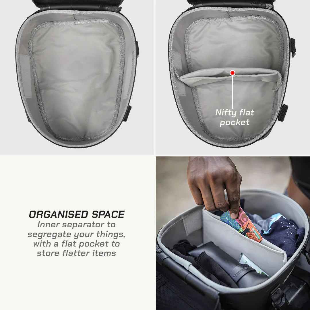 VIATERRA 100% Waterproof Tail/Seat Bag 6L (Universal)