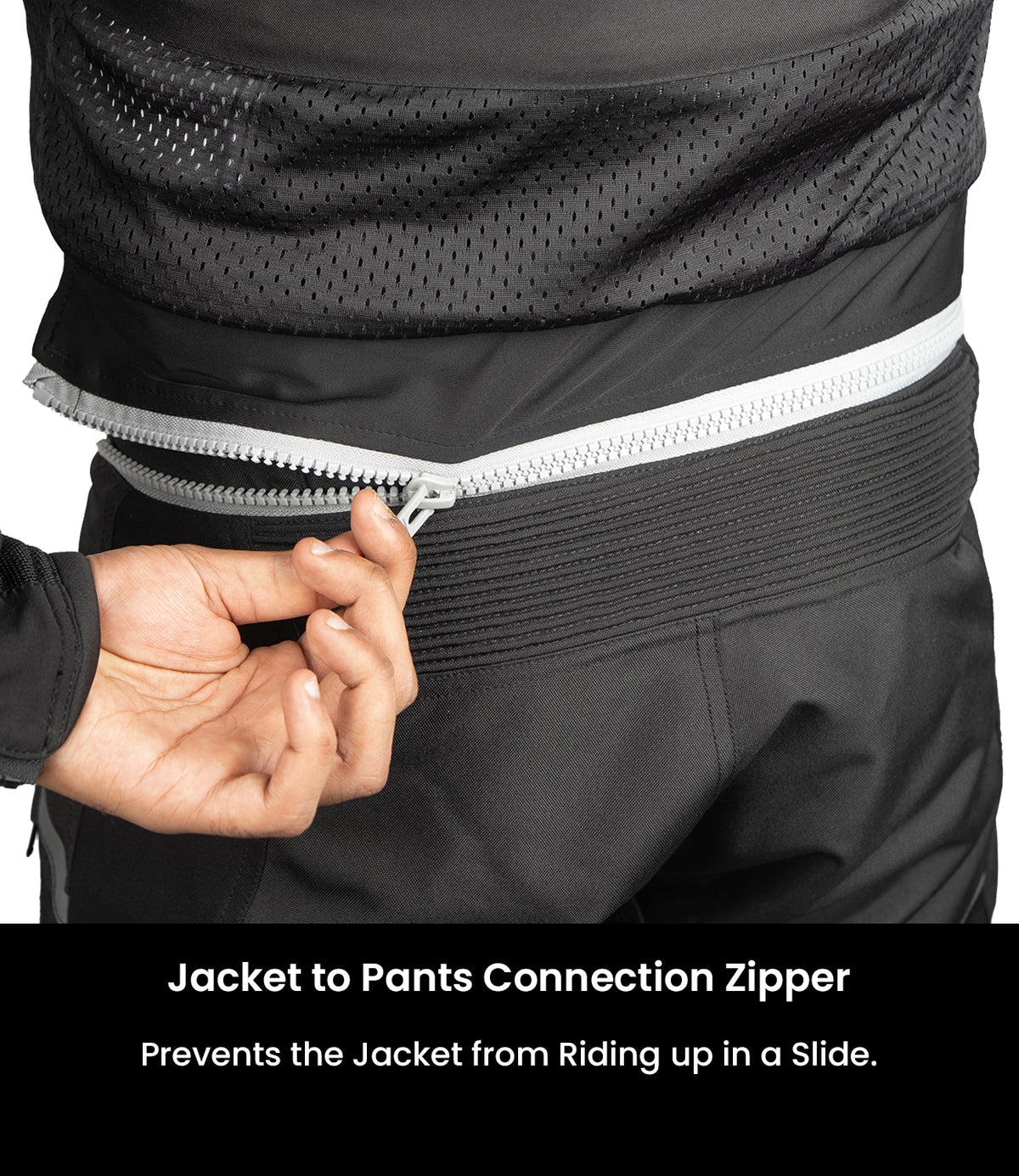 Rynox DELTA GT Sports Riding Jacket in Black White Color | CE Level 2 Protection, Moto Sport Touring & Summer Mesh Ventilation, Best Riding Gear in India, Best Riding Jackets for Bike riders made for Indian Roads. Motorcycle Jackets for Long touring and road trips