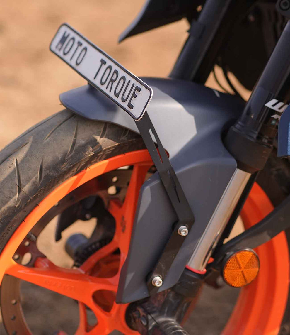 Moto Torque Number Plate Holder For KTM Duke 250/390 Gen 3