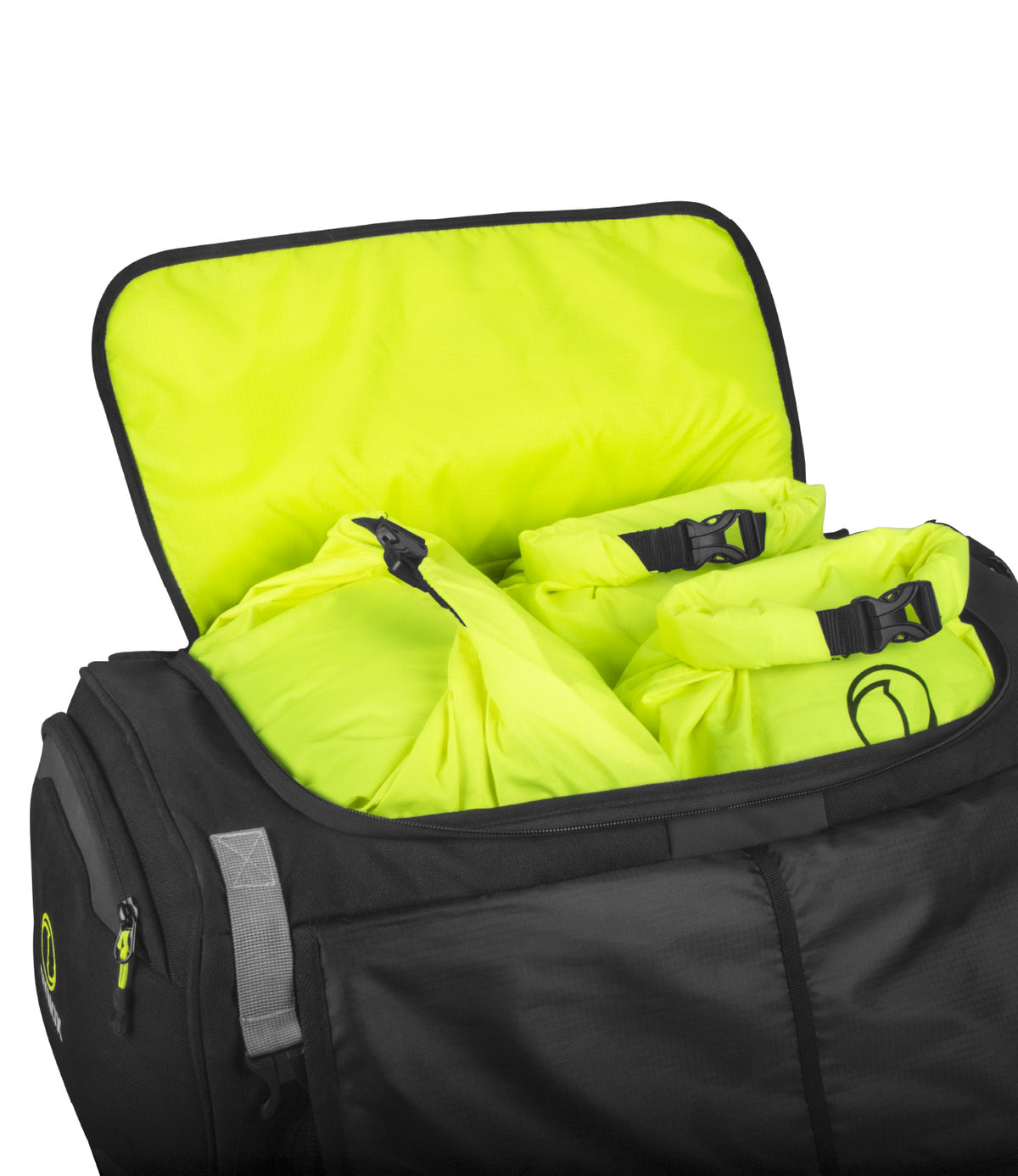 Rynox Navigator Tail Bag 50L - Modular Adventure Motorcycle Luggage, Best Tail Bag for Green Black color, Best Bikes in India for road trips, moto touring, long rides
