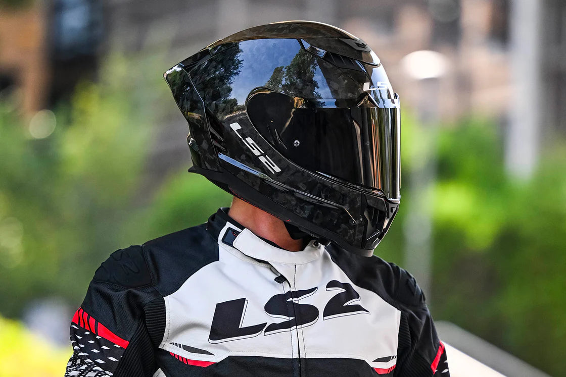 LS2 FF807 Full Face Dargon Carbon | Dual Visor