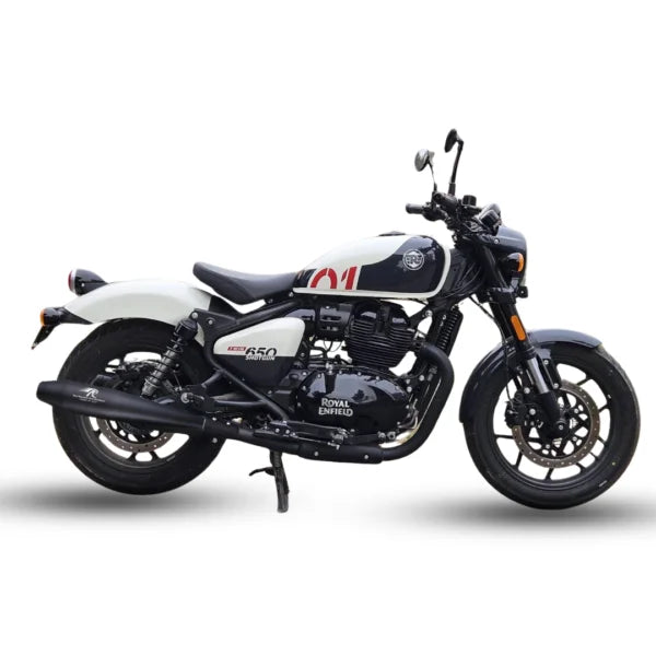 Red Rooster Performance Exhaust Stellar for Shotgun 650 - Black