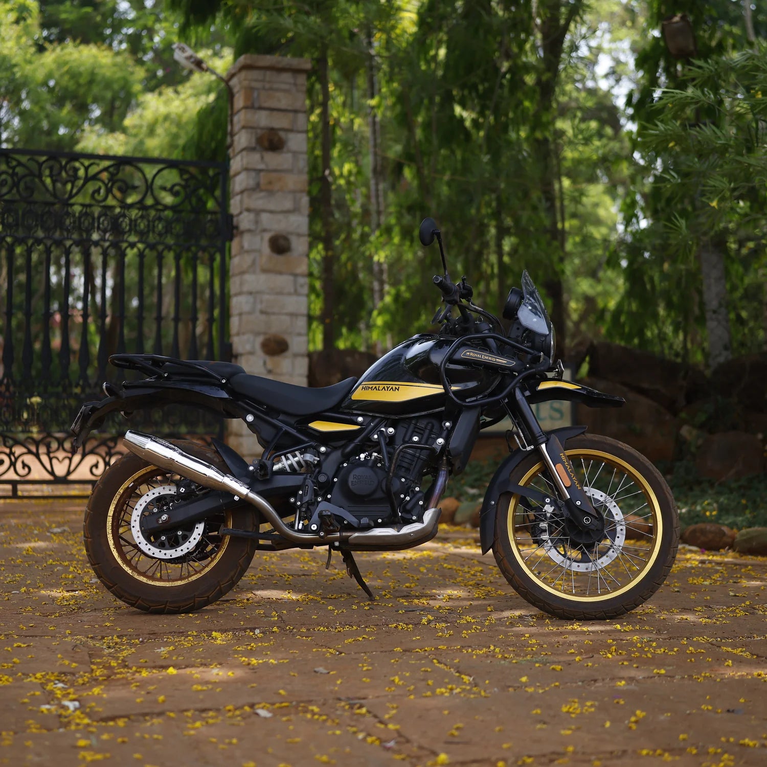 Red Rooster Performance Exhaust Orion Exhaust - Polish for Himalayan 450