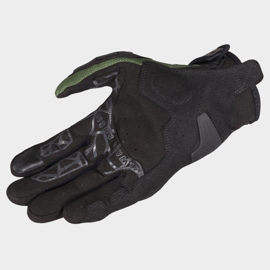 LS2 All Terrain II Riding Gloves in Olive Green Color, Most comfortable CE Certified Mesh Gloves, Best Riding Gloves for Bikes in India, LS2 Gloves for Bike Riders for Indian Bikes and Indian Roads travelling for road trips, long touring and adventure tours