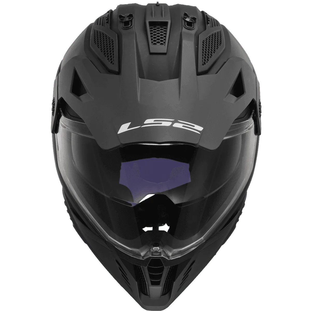 LS2 MX436 Pioneer 2 Solid Matt Black Dual Sports Helmet, Best Helmets in India for Indian Bike Riders, Best Helmet for Long Touring, Road trips, urban city riding