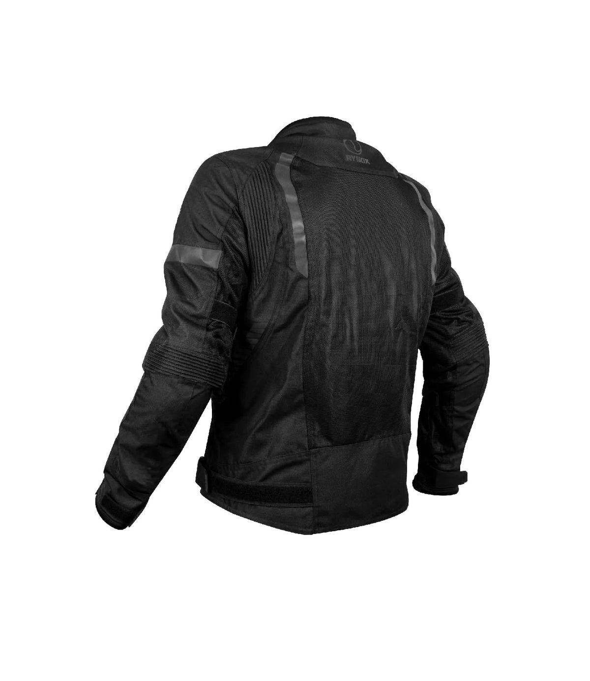RYNOX Tornado Pro 4 Riding Jacket - CE Level 2 Certified Class A Black Touring Jacket for Bikes in India, Best Riding Jacket for indian motorcycle for road trips.