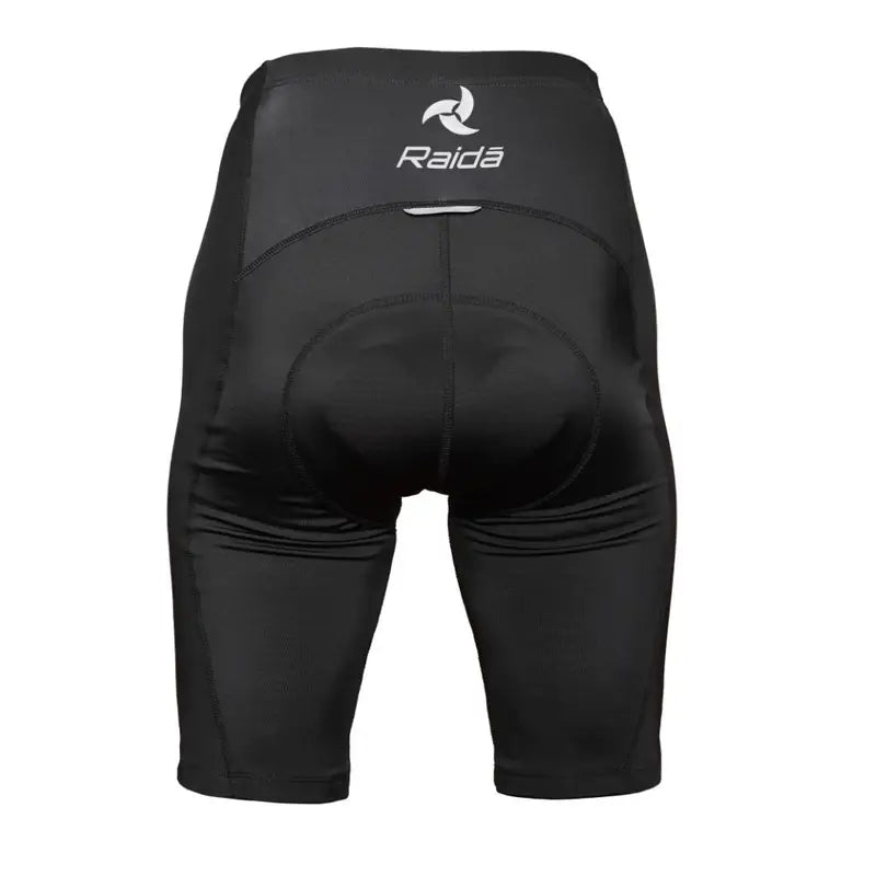 Raida Gel Padded Shorts in Black Color For Cycling & Motorcycle Bike Riding – Anti-Shock, Breathable & Moisture-Wicking Performance Layer, Best Padded Shorts for Riding Bikes, Cycles