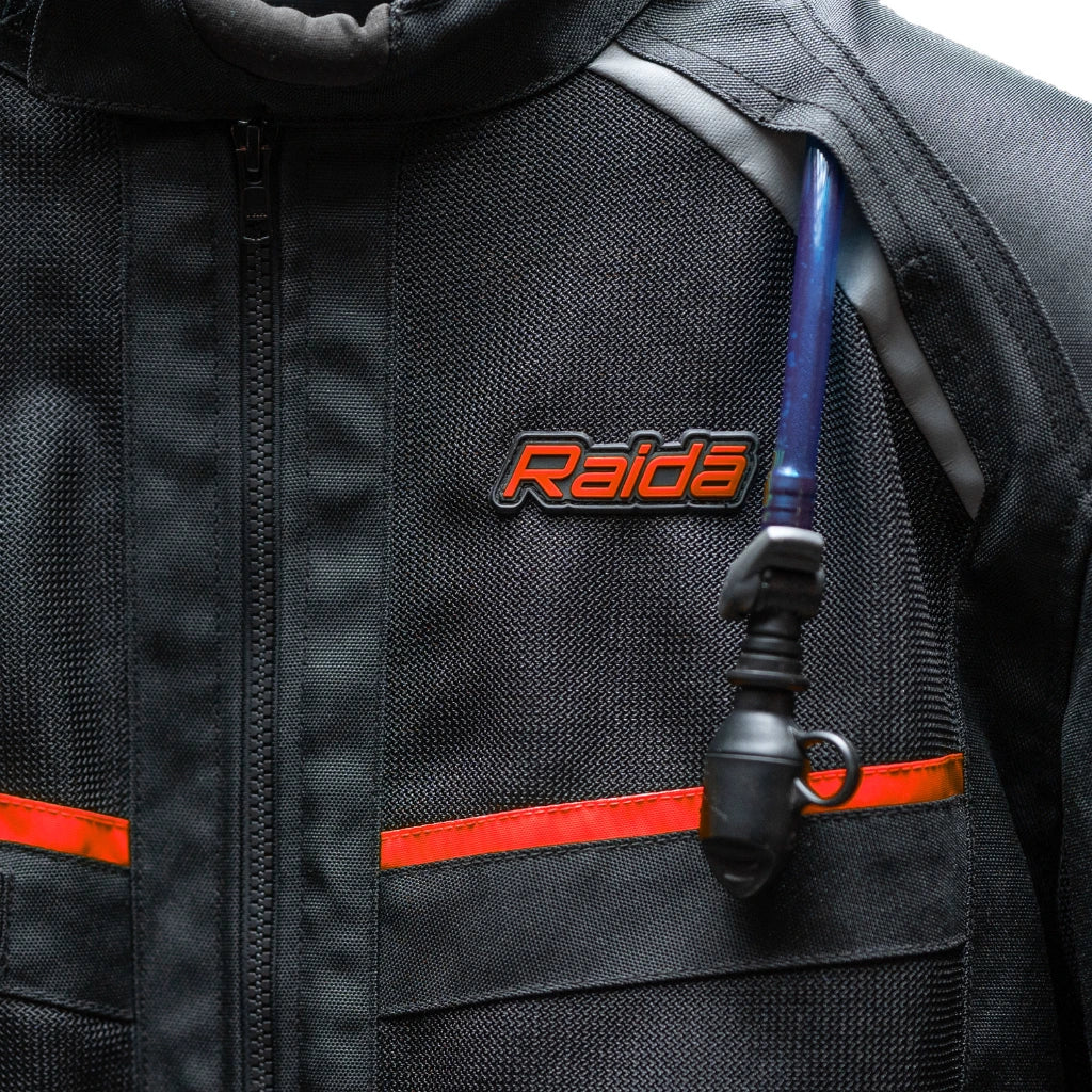 Raida Rover Touring Jacket Black Red Color – Ce Level 2 Armored, All-Season Motorcycle Riding Jacket, Best Riding Jacket for Bike Riders, Best Riding Jacket for long Touring, Road Trips, Raida Riding Jacket for Indian Roads