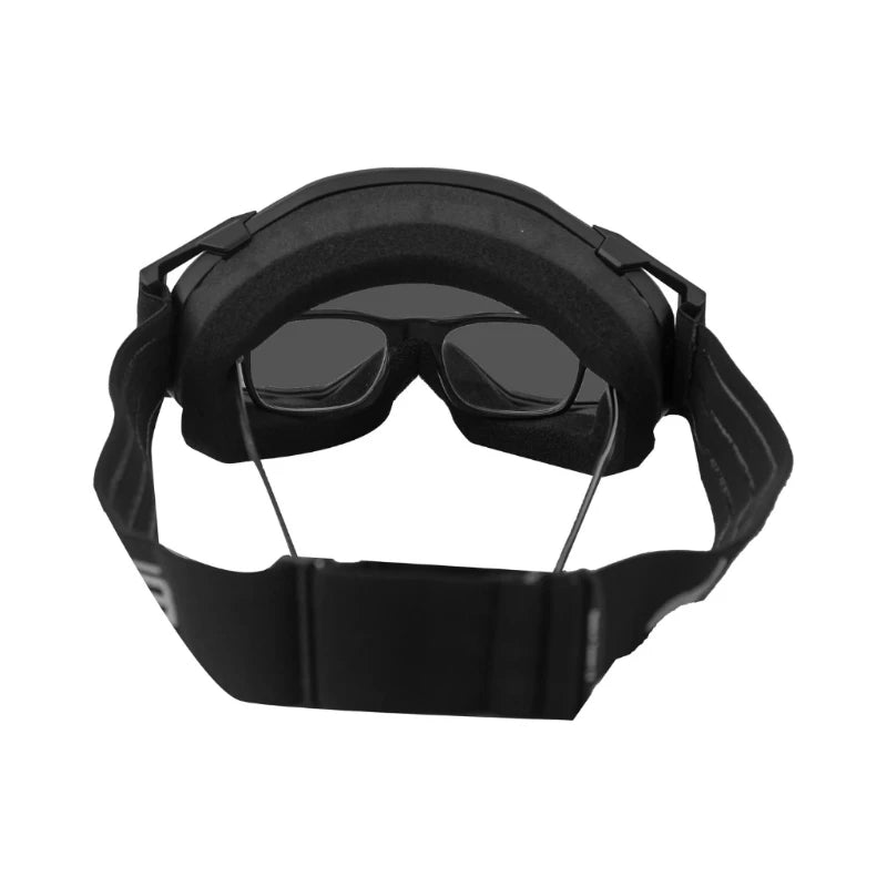 Raida Trailcraft Eyewear Anti-Fog Goggle with silver visor – Ce Certified Uv400 Goggles With Otg Fit For Off-Road Riders, Best Goggles for Bike Riders, Best Anti Fog Goggles in India, Goggles for Long touring, road trips, long tours, Riding Goggles for indian bikes