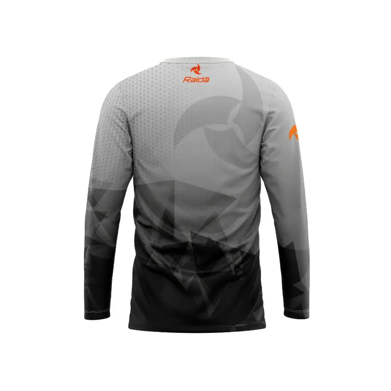 Raida Trailcraft Mx Jersey Orange Color – Lightweight, Breathable & Race-Ready Motocross Gear, Best Jersey for Bike Riders, Jersey for Road trips, long touring. MX Jersey for Bike Racing