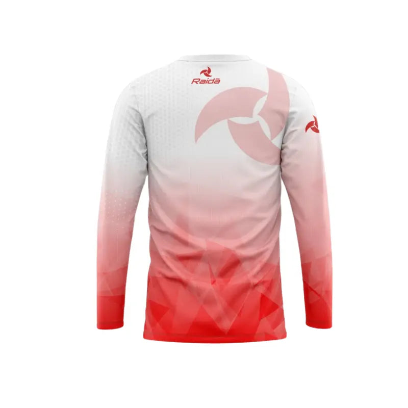 Raida Trailcraft Mx Jersey Red Color – Lightweight, Breathable & Race-Ready Motocross Gear, Best Jersey for Bike Riders, Jersey for Road trips, long touring. MX Jersey for Bike Racing