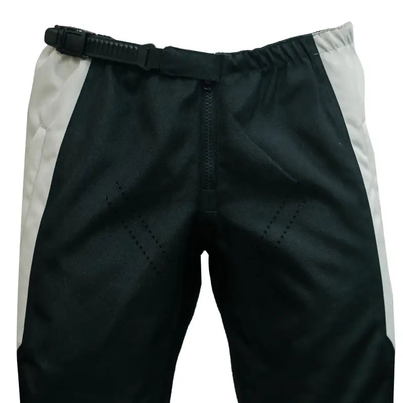 Raida Trailcraft Off-Road Riding Pants in Grey Hi Viz Yellow color – Heavy-Duty Mx Pants With Heat Shield & Cordura®. Best Riding Pant in India, Best Bike Pants for off roading, best off road pants