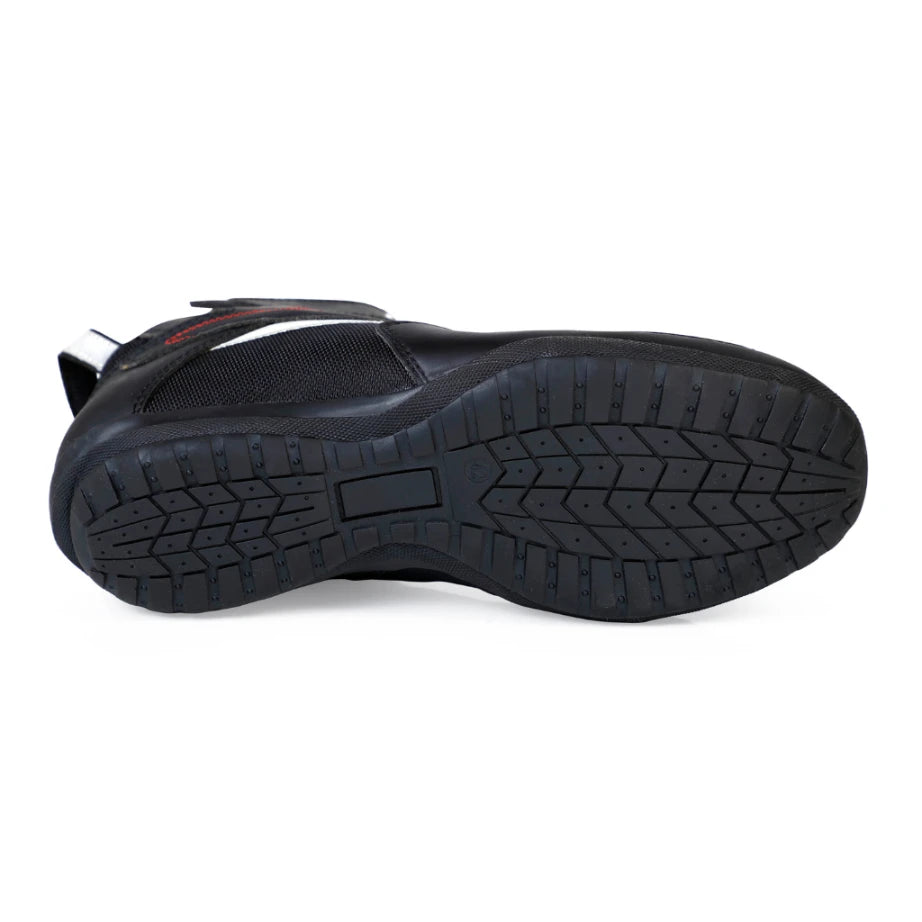 Raida Urbanr Riding Shoes in Black Color – Stylish, Protective & Quick-Lace Motorcycle Sneakers, Short Boots for Bike Riders, Best Riding Shoes for Indian Motorcycle Bikes Riding on Indian Roads for Urban Riding,