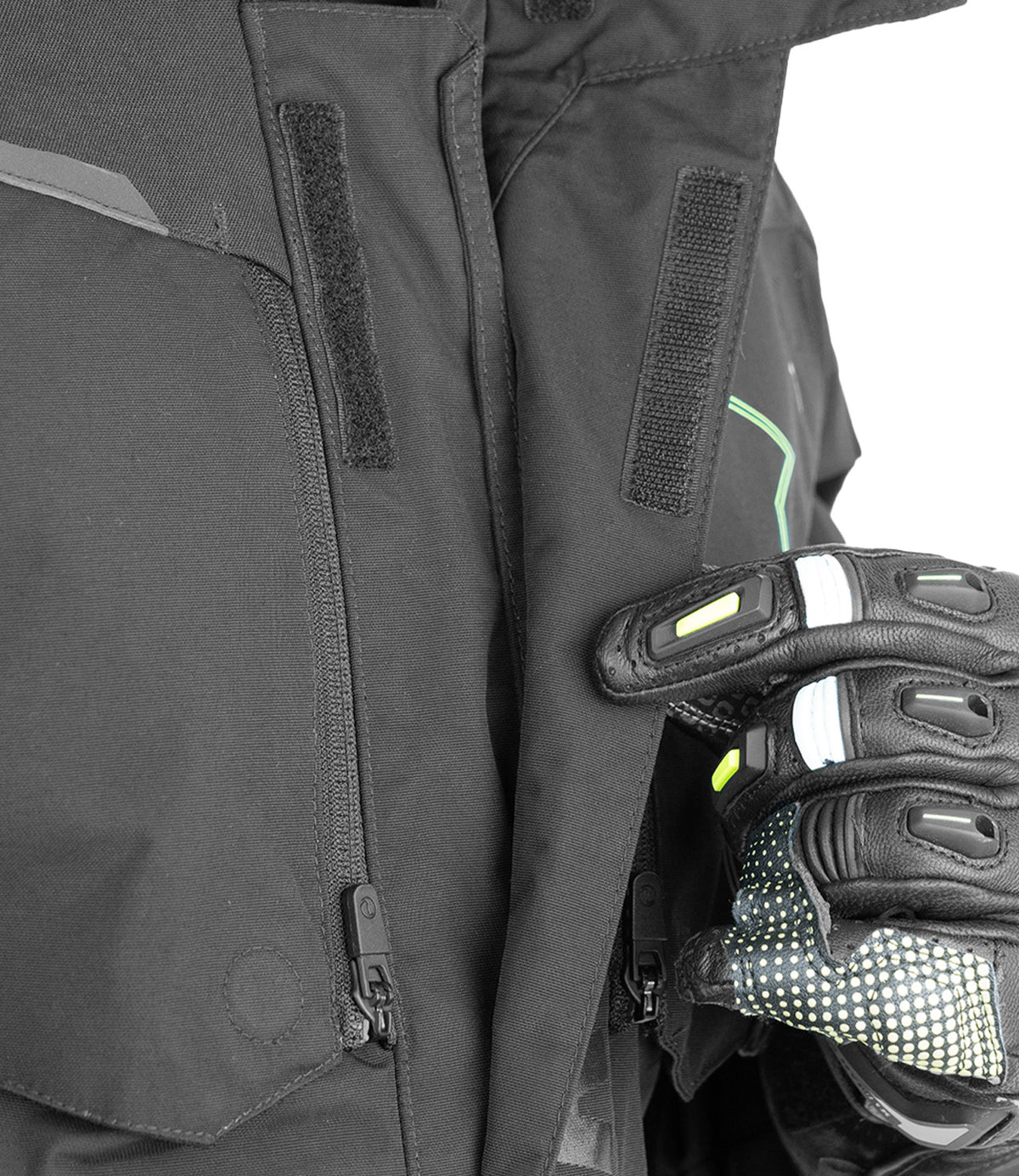 Rynox Advento Pro ADV Riding Jacket in Black Color | CE Level 2 Protection, Lightweight & All-Terrain Touring Jacket, Best Riding Jacket in India for Bike Riders for Indian Roads, Best Touring Jacket for Road Trips and Long Touring specially designed for Indian Motorcycle Bikes