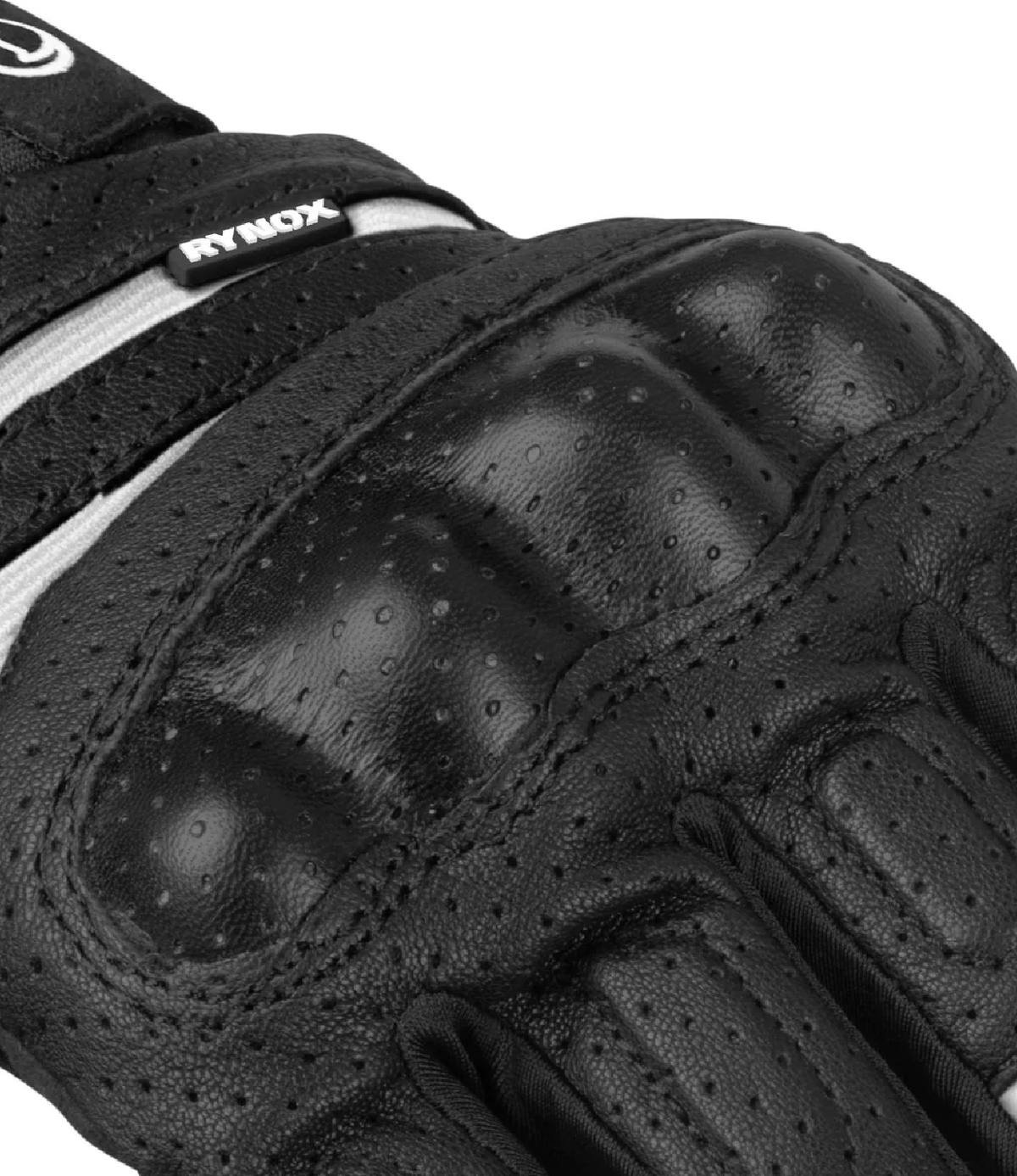 Rynox Air GT SP Touring Gloves Black White - All-Rounder CE Certified Motorcycle Riding Gloves, Best Riding Gloves in India, Rynox Riding Gloves under 3000, Best quality bike gloves for safe riding for indian motorcycles