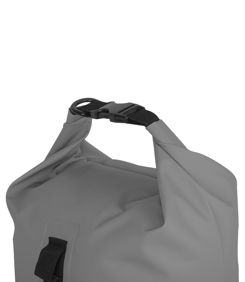 Rynox Expedition Dry 2 Utility Bag Light Grey - 15L Stormproof Motorcycle Luggage System, Best Dry Bag for Bike Riders in India for long touring, road trips. Affordable Trip Bag for Bike Motorcycle Adventure tours