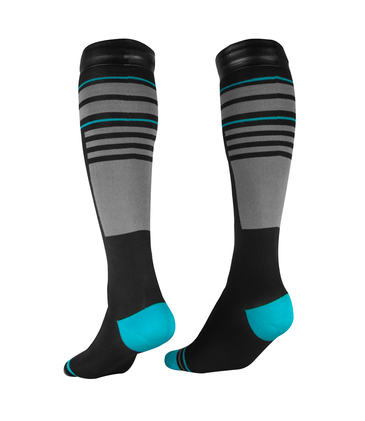 Rynox H2Go Pro Waterproof Socks   in Black Blue Color - Ultimate Protection for Dry and Comfortable Rides, Best Waterproof Socks in India for Moonsoon and heavy rains, Best socks for bike riders.