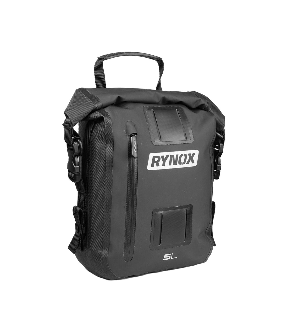 Rynox Luggage Stacker Stormproof Universal Motorcycle Tail Bag -  Waterproof Touring, Cargo & Sling Bag, Best Luggage Stacker for Bikes, Best Tail Bag for Bike RIders for Roadtrips, Long touring. This Dry Bag is Waterproof widely used for all Indian Bikes.