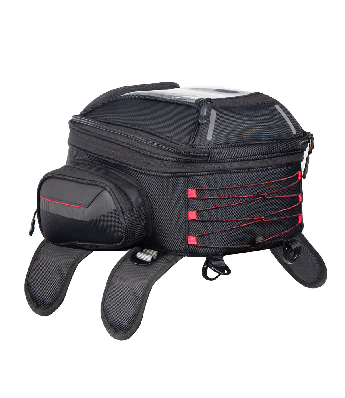 Rynox Optimus 3 Tank Bag 21L Black Color - Versatile, Waterproof & Hassle-Free Motorcycle Magnetic Luggage Bag, Best Luggage Bag for Bike Riders, Best tank bag for bikes in india for road trips, long touring, adventure tours,