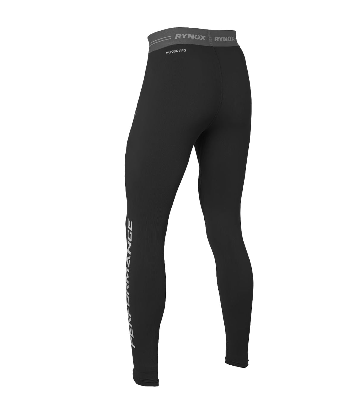 Rynox Vapour Pro Performance Layer - Black Lower BaseLayer, Inner Base layer for bike riders, Best Inner wear performance layer in India for Indian Men Riders for road trips and long touring