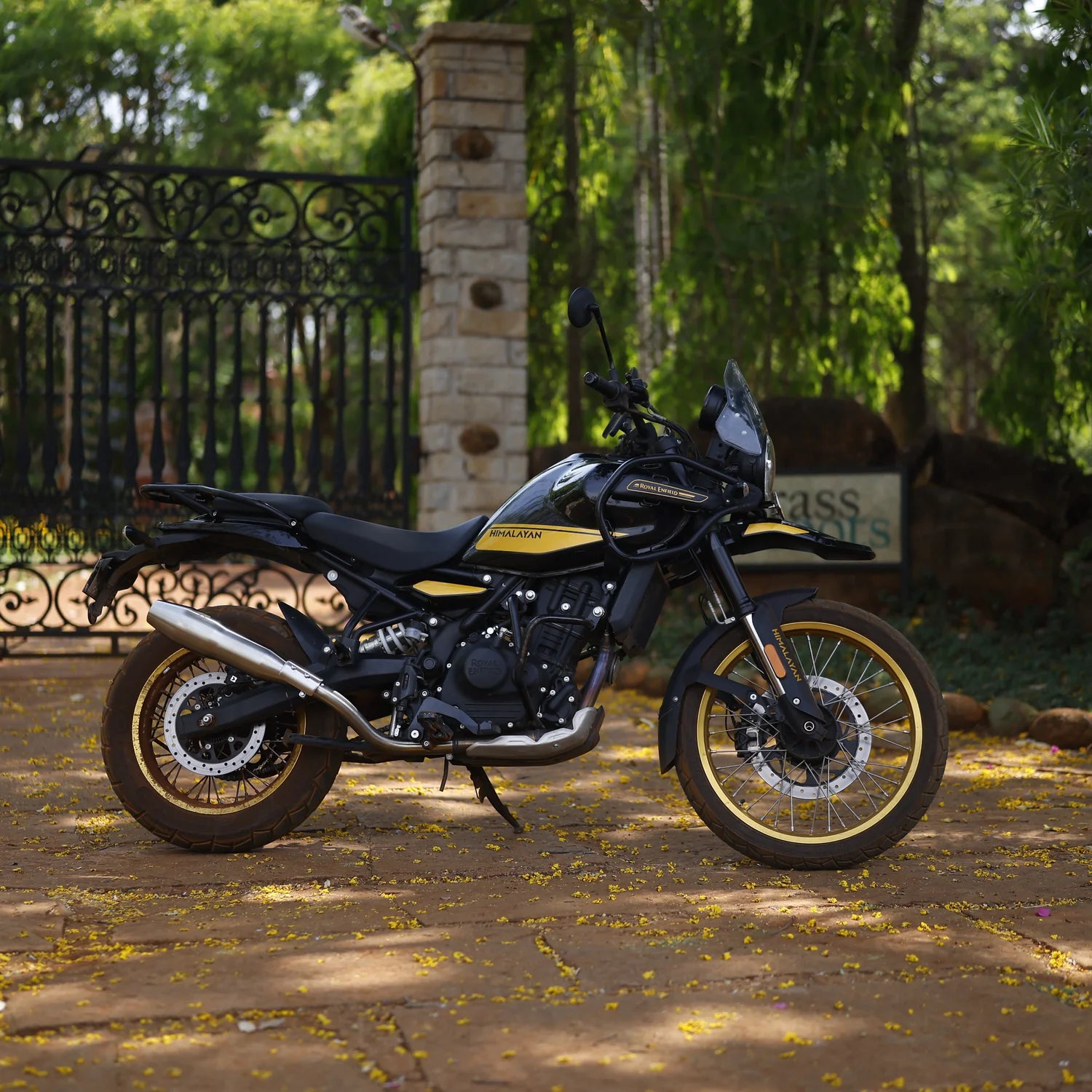 Red Rooster Performance Exhaust Orion Exhaust - Matte for Himalayan 450