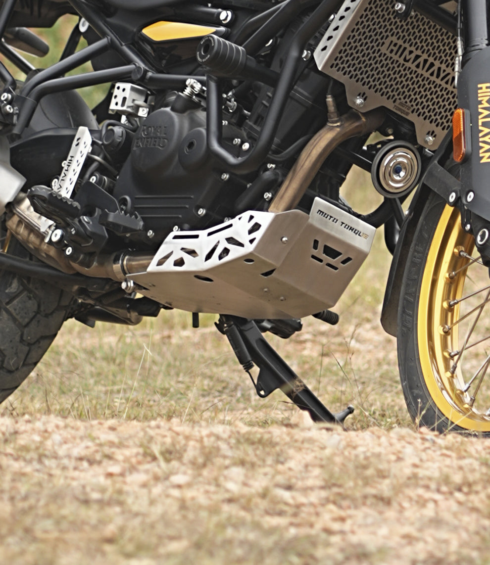 Moto Torque Engine Guard For Royal Enfield Himalayan 450 - Aluminium