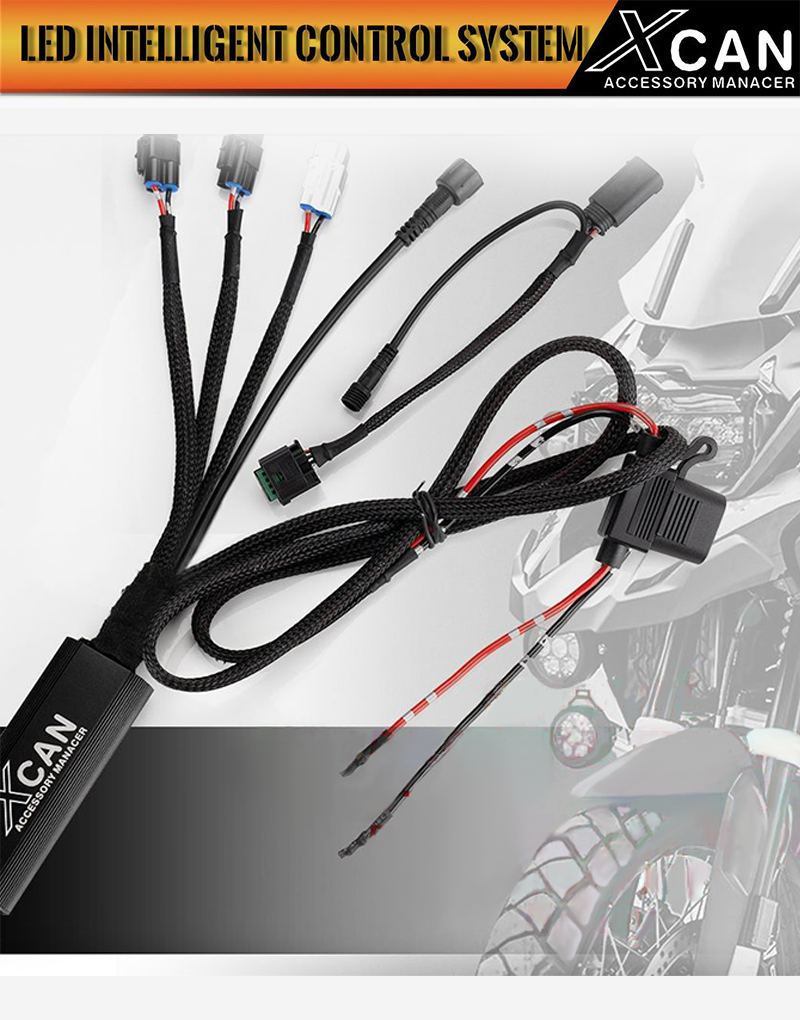 Motorfans BMW X-CAN LED Light Control System for BMW GS/GSA Models