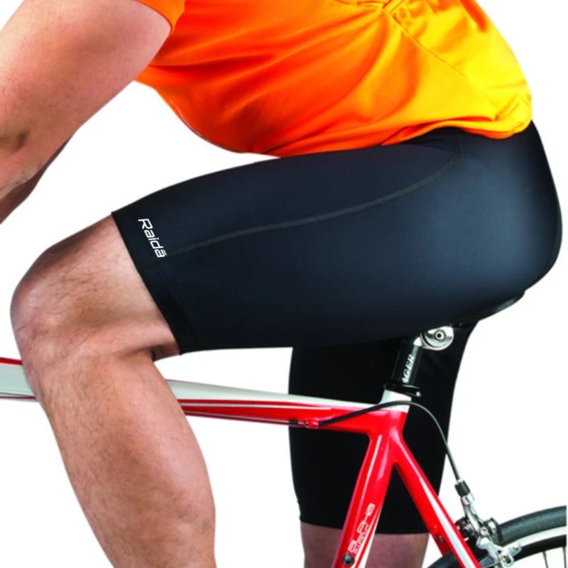 Raida Gel Padded Shorts in Black Color For Cycling & Motorcycle Bike Riding – Anti-Shock, Breathable & Moisture-Wicking Performance Layer, Best Padded Shorts for Riding Bikes, Cycles