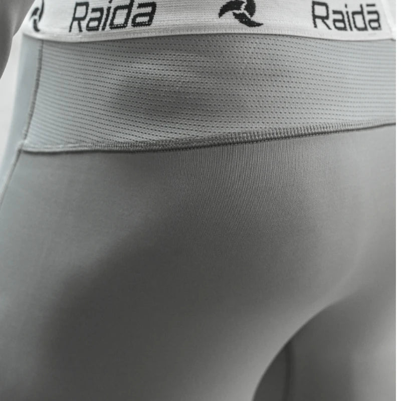 Raida High Performance Base Layer Lower Innerwear in Grey Color – Breathable, Anti-Odor Compression Wear For Riders & Athletes, Best inner Wear for riders, Lower base layer for bike riders in India, Best Performance Layers for Inner base layer for long touring, bike riding, road trips,