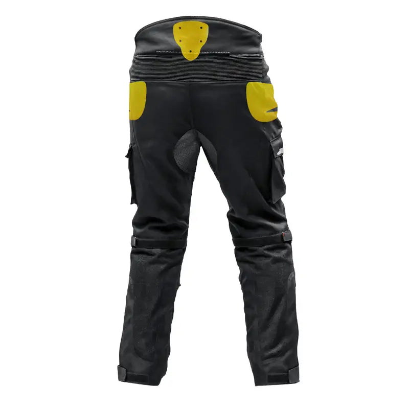 Raida Rover Riding Pants in Black Color – Ce Level 2 Armored, All-Weather Touring Pants, Best Riding Pants for Long touring, bike rides, Winter, Monsoon, Waterproof Bikes Pants, All Safety Protection