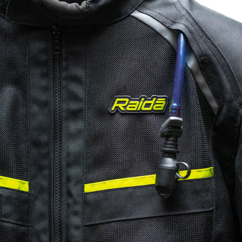 Raida Rover Touring Jacket Black Yellow Color – Ce Level 2 Armored, All-Season Motorcycle Riding Jacket, Best Riding Jacket for Bike Riders, Best Riding Jacket for long Touring, Road Trips, Raida Riding Jacket for Indian Roads