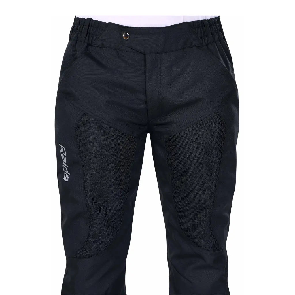 Raida Tourer Motorcycle Riding Pants in Black Color – Ce Level 2 Armored, Lightweight Touring Pants, Best Riding pants under 5000, Best Bike pants in india for riders, made for indian roads and indian motorcycle bikes, Best pants for long touring, bike rides, road trips