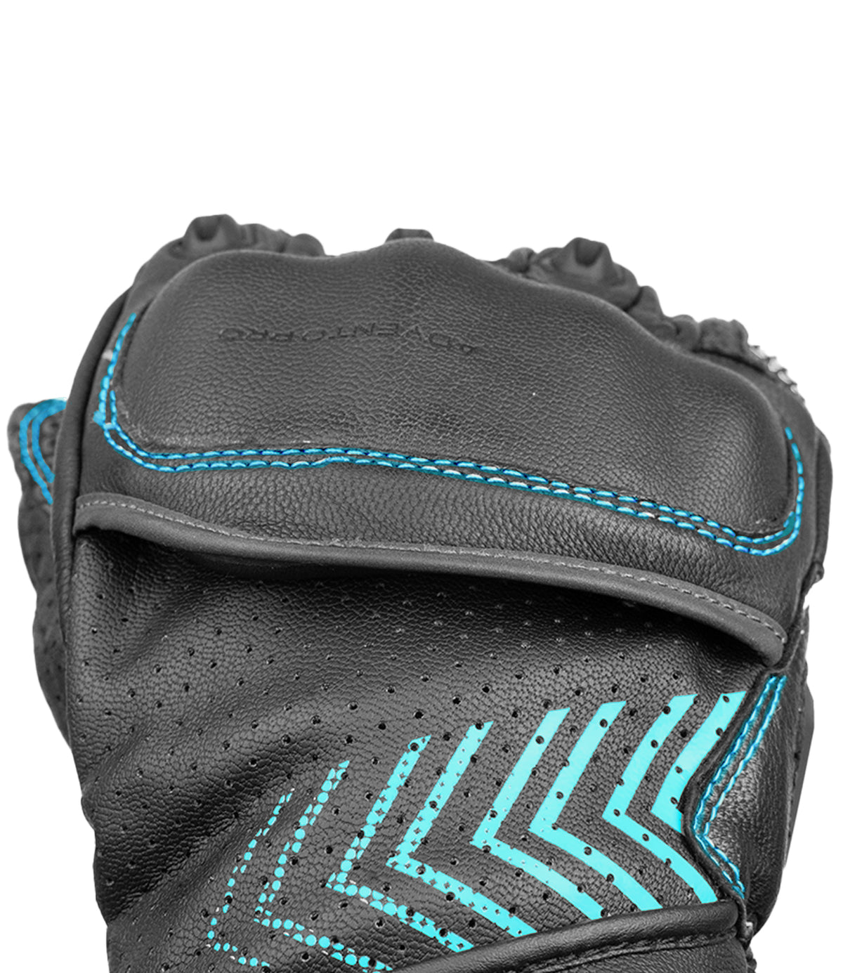 Rynox Advento Pro Riding Gloves in Black Blue Color which is CE Certified Full Gauntlet Racing-Inspired Motorcycle Touring Gloves, Best Riding Gloves in India, Buy Motorcycle Bike Gloves in India for Ultimate Safety and perfect for Indian roads, Bike gloves for roadtrips and long touring.