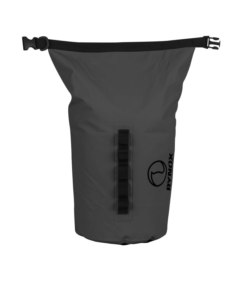 Rynox Expedition Dry 2 Utility Bag Dark Grey - 15L Stormproof Motorcycle Luggage System, Best Dry Bag for Bike Riders in India for long touring, road trips. Affordable Trip Bag for Bike Motorcycle Adventure tours